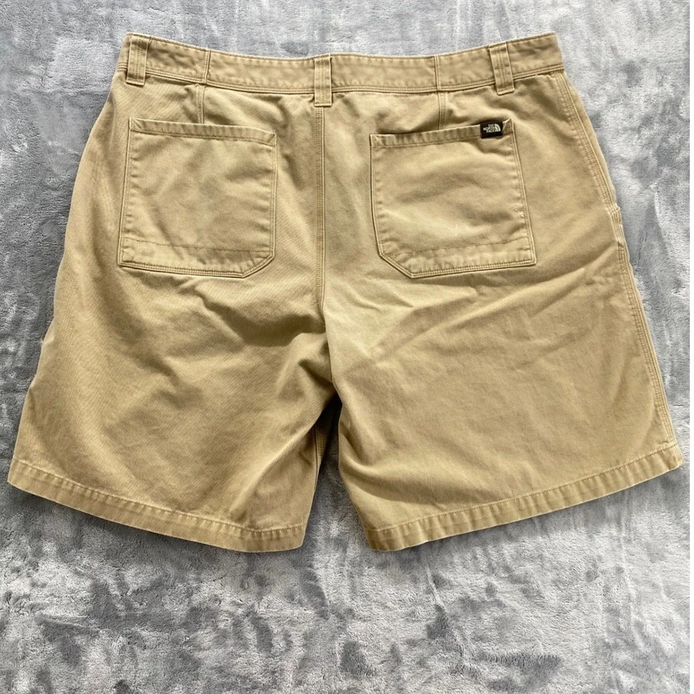 The North Face Mens Khaki Tan Cotton Twill Chino Shorts Size‎ 40 Regular Fit